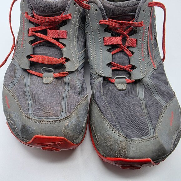 Altra Lone Peak 4 Mens Size 13 Black Red Trail Running Shoes Hiking Camping main image 11